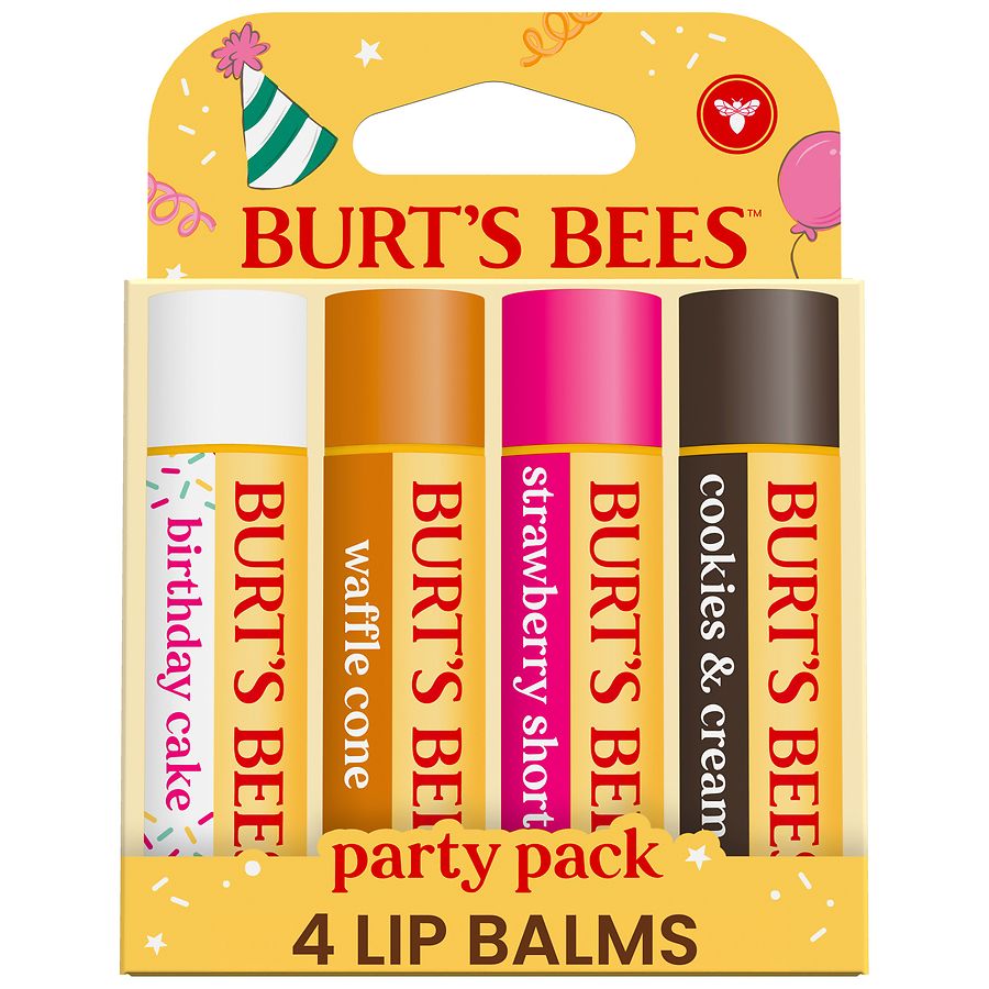 Burt's Bees Party Pack Lip Balm Gift Set Multi