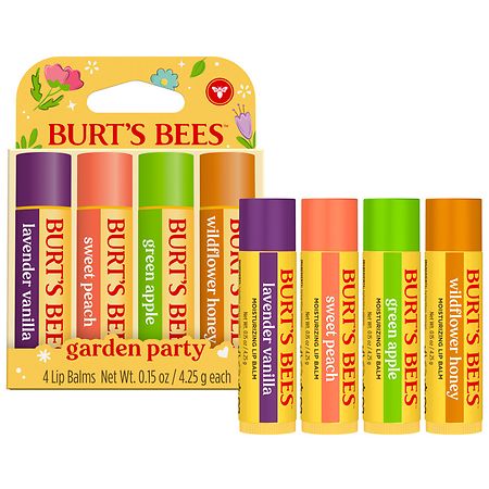 Burt's Bees Garden Party Pack Lip Balms Assorted | Walgreens