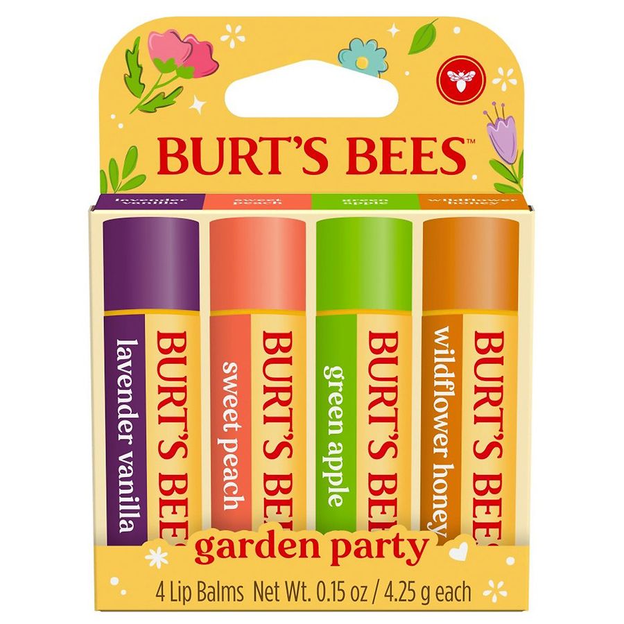 Burt's Bees Garden Party Pack Lip Balms Assorted | Walgreens