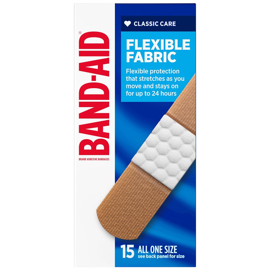 Band-Aid Flexible Fabric Adhesive Bandages