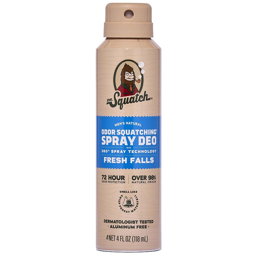 Dr. Squatch Spray Deodorant Fresh Falls
