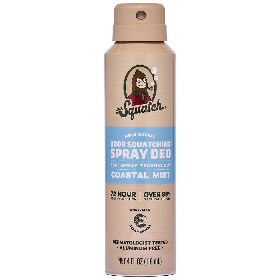 Dr. Squatch Spray Deodorant Coastal Mist