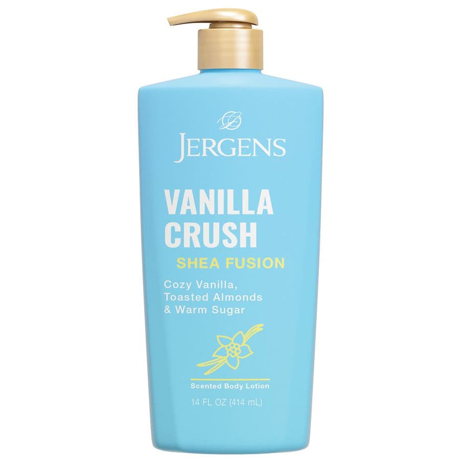 Jergens Shea Fushion Scented Body Lotion, Moisturizer Vanilla