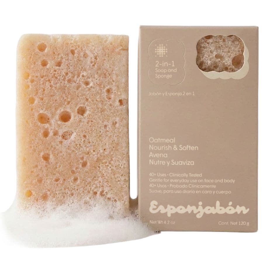 T.TAIO Esponjabon 2-in-1 Soap & Sponge Oatmeal