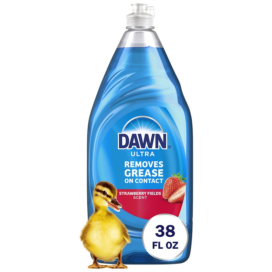 Dawn Ultra Dish Soap Liquid Strawberry Fields