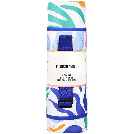 Festive Voice Picnic Blanket 51 x 64 In - 1.0 ea