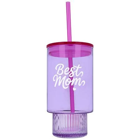 Festive Voice Tumbler, Best Mom 17.8 fl oz - 1.0 ea