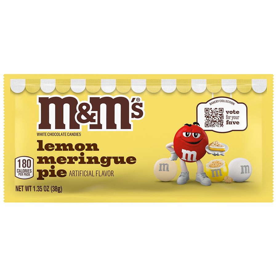 M&M's Lemon Meringue Pie White Chocolate Candy