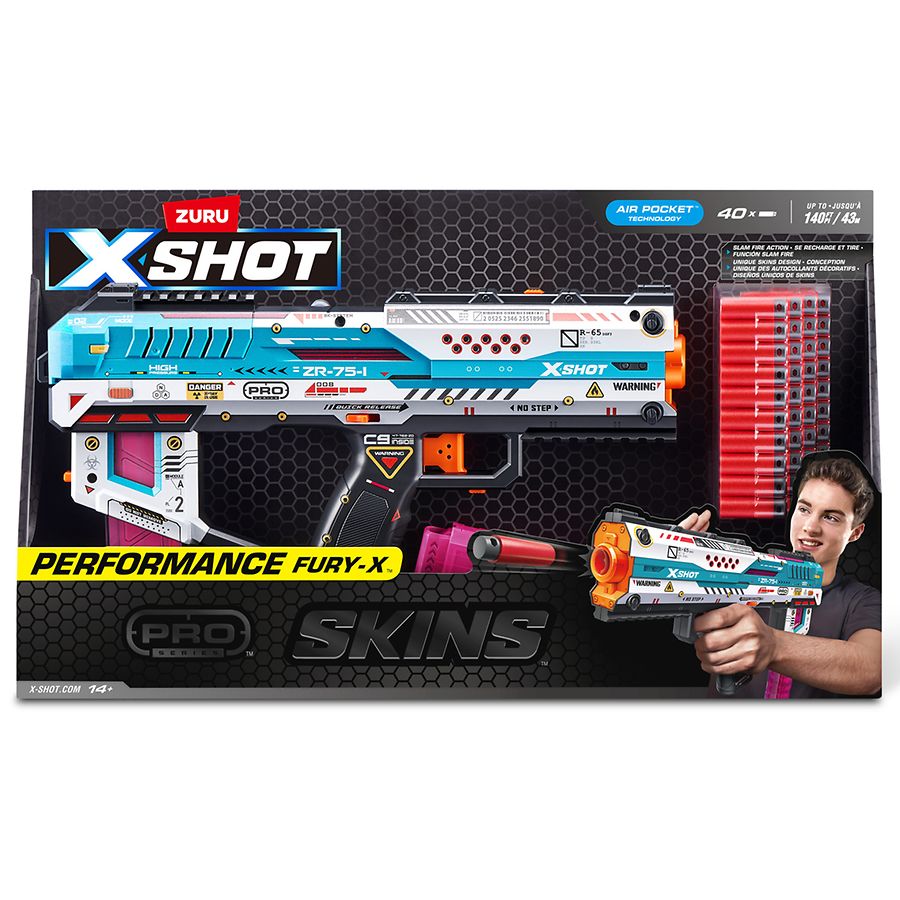 MOVE XS（syoryu） Zuru XSHOT Skins Pro Series Fury-X | Walgreens