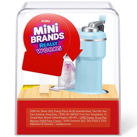 Mini Brands Magic Cook Kitchen – Serie 1 Mixer Cube, Set De Cocina En Miniatura Para Coleccionistas