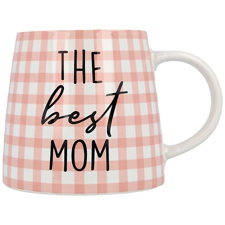 Festive Voice Mug, The Best Mom 15 fl oz - 1.0 ea