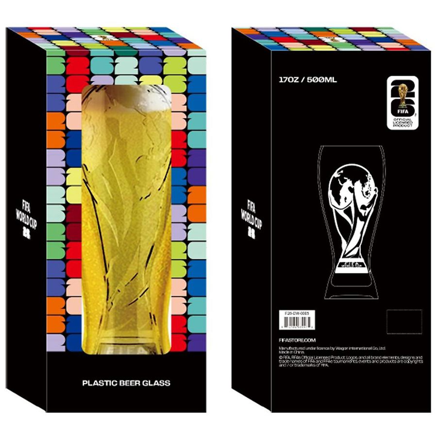 FIFA World Cup '26 Plastic Beer Glass 17 oz | Walgreens