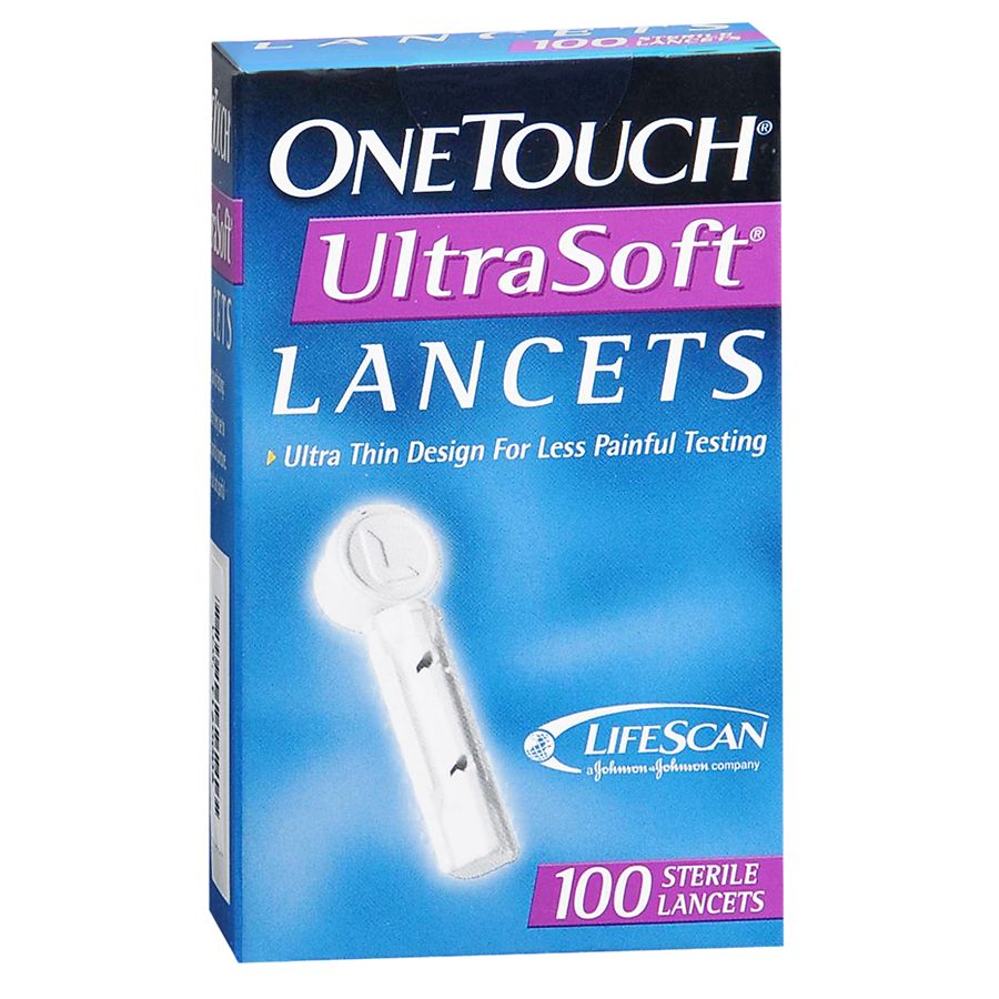 One Touch / OneTouch Lancing Device And 50's Blood Collection Lancets -  AliExpress