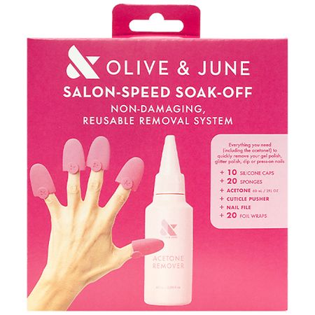 Olive & June Salon-Speed Soak-Off Removal Kit