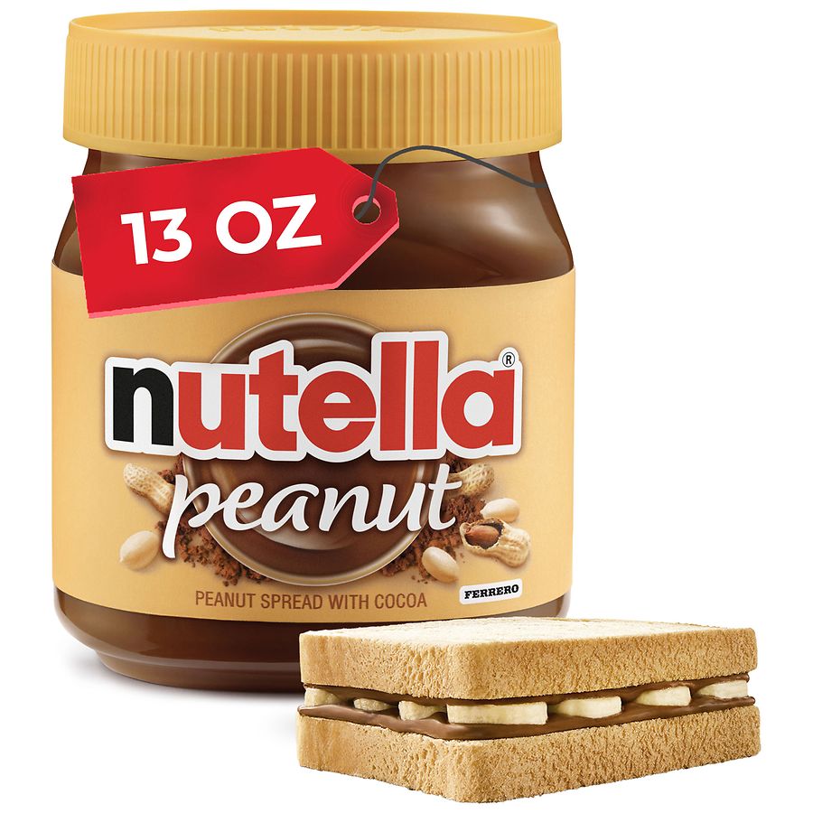 Nutella Peanut Spread with Cocoa