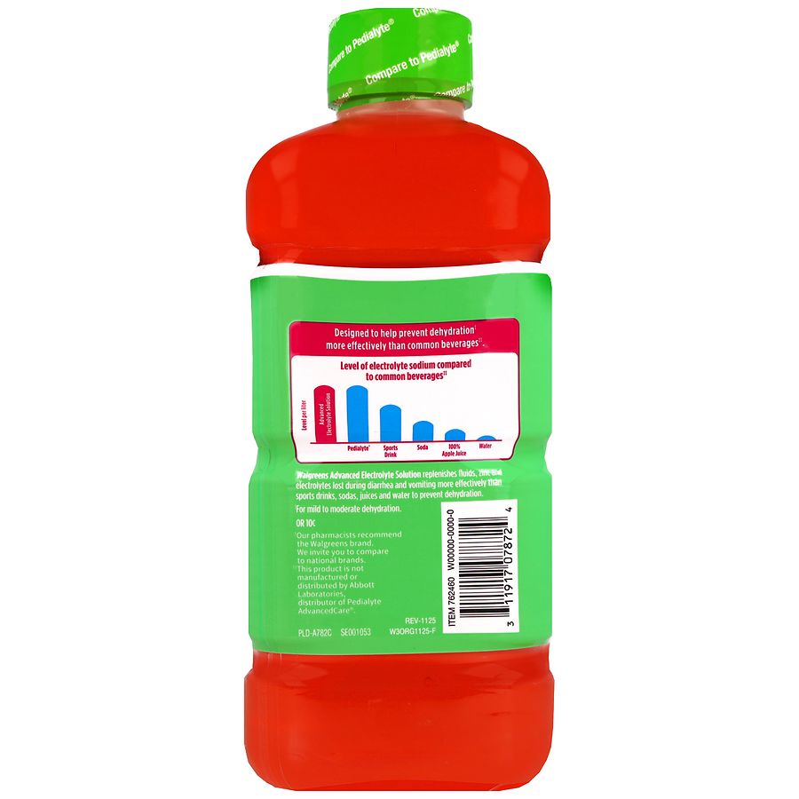 Walgreens Advanced Electrolyte Solution Cherry Punch | Walgreens