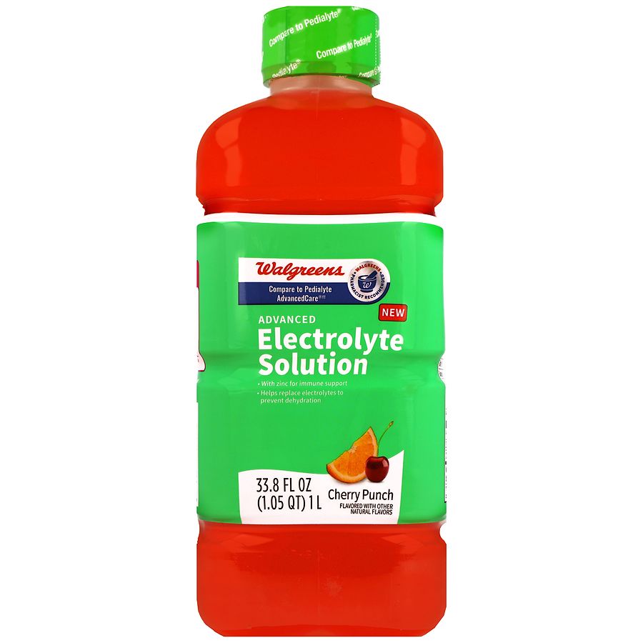 Walgreens Advanced Electrolyte Solution Cherry Punch | Walgreens