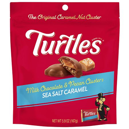 Turtles Chocolate Pecan Candy Sea Salt Caramel - 5.9 oz