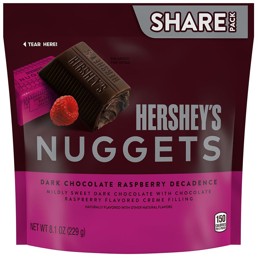Hershey's Special Dark Dark Chocolate Raspberry Decadence Candy