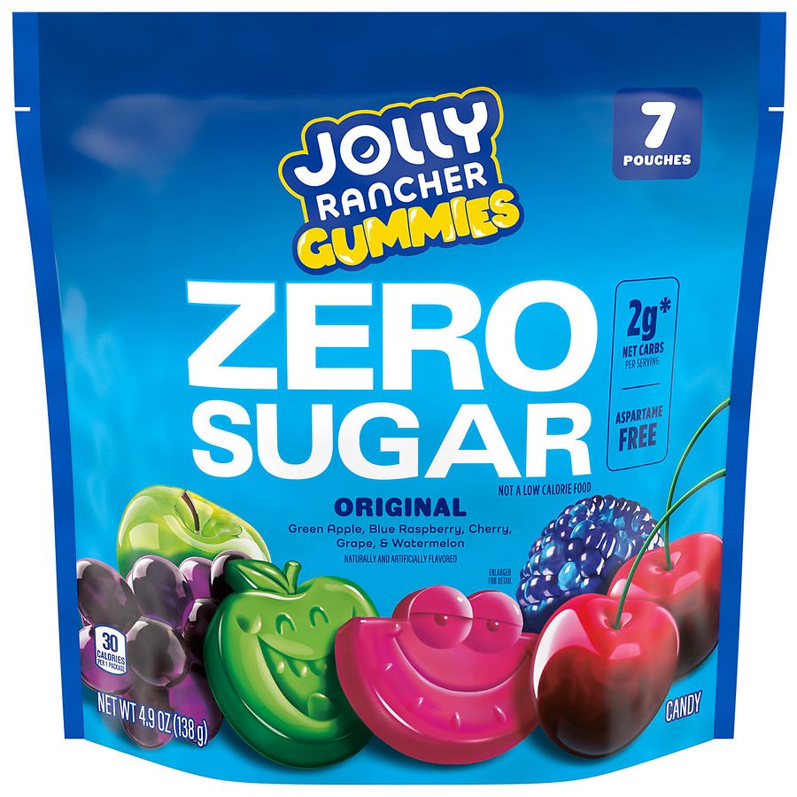 JOLLY RANCHER Zero Sugar Gummies Original