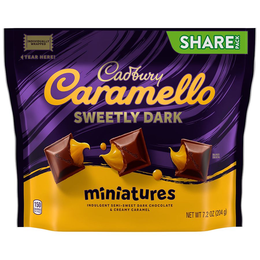 CADBURY Miniatures Caramel Candy Bars