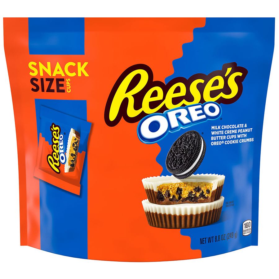 REESE'S OREO Peanut Butter Cups with Cookie Crumbs