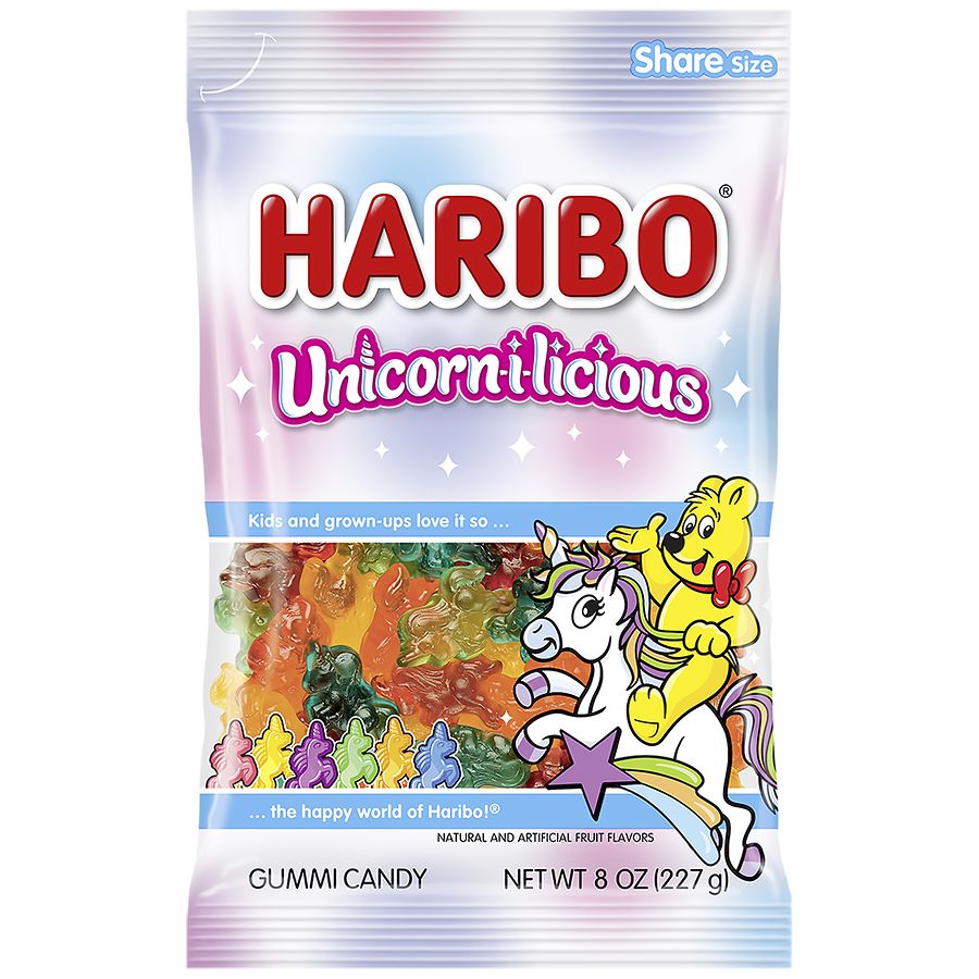 Haribo Unicorn-i-licious Gummy Candy
