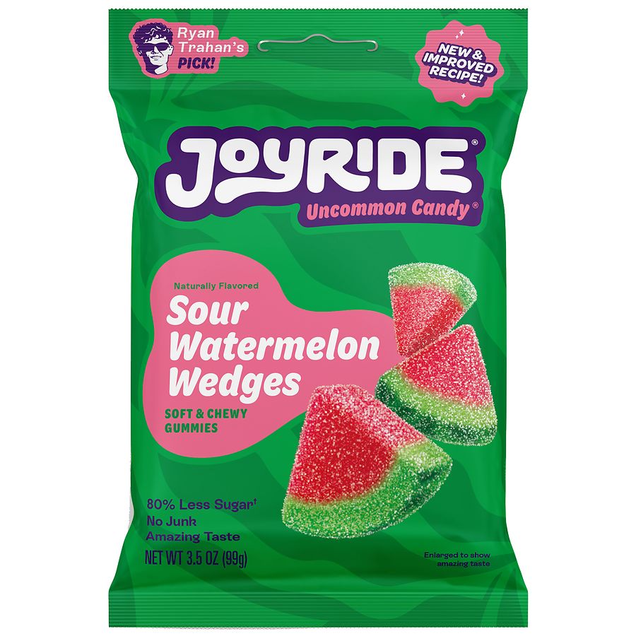Joyride Gummy Wedges Sour Watermelon