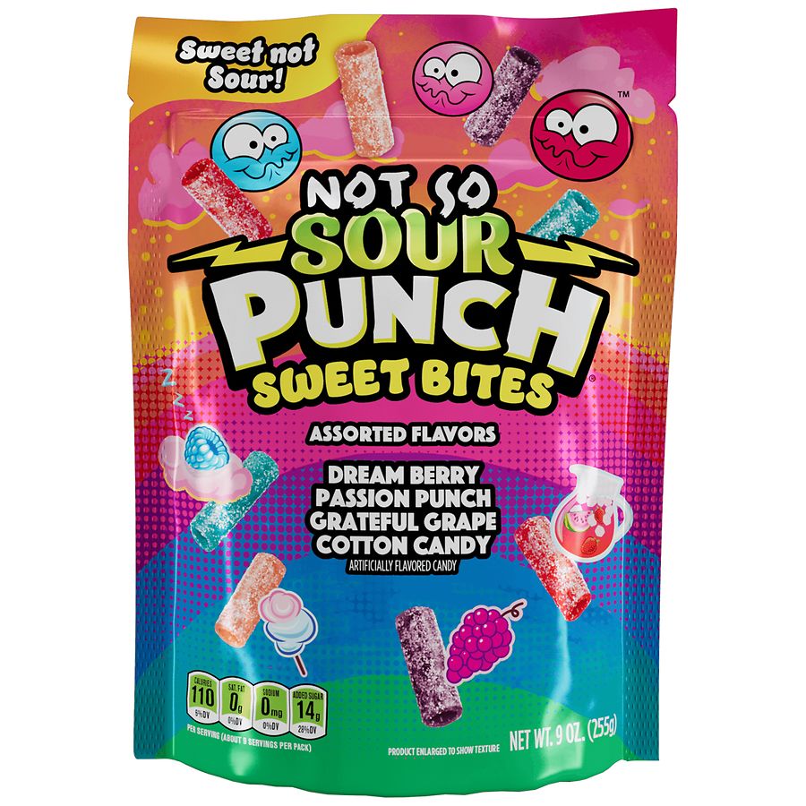 Sour Punch Not So Sour Sweet Bites Candy Assorted