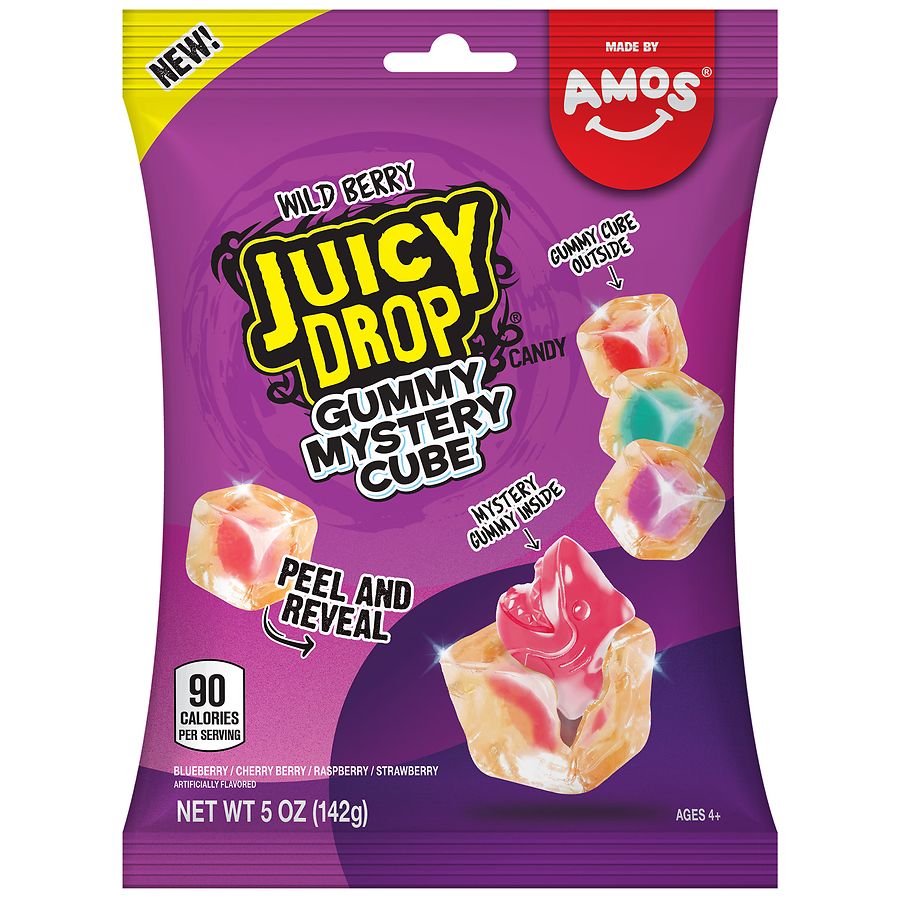 Juicy Drop Gummy Mystery Cube Candy