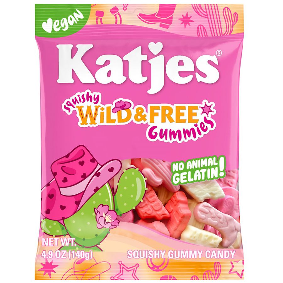 Katjes Squishy Vegan Gummies Cowgirl Shaped