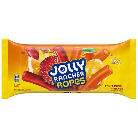 JOLLY RANCHER Ropes Fruit Punch  Mango  100 oz