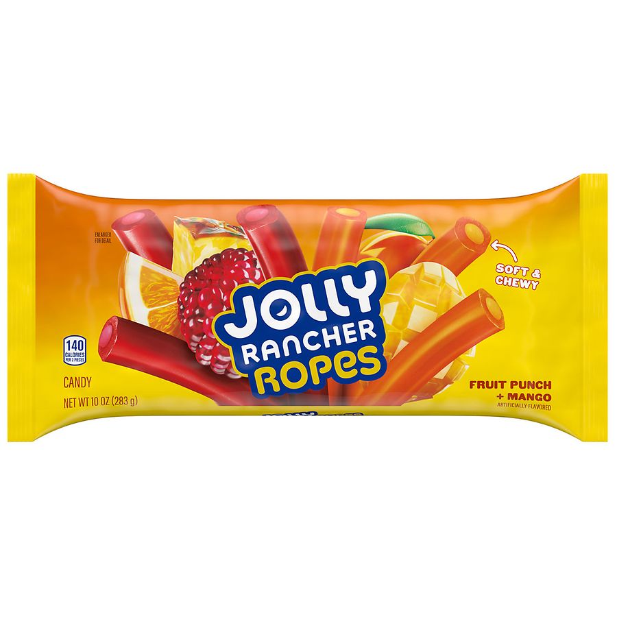 JOLLY RANCHER Ropes Fruit Punch + Mango
