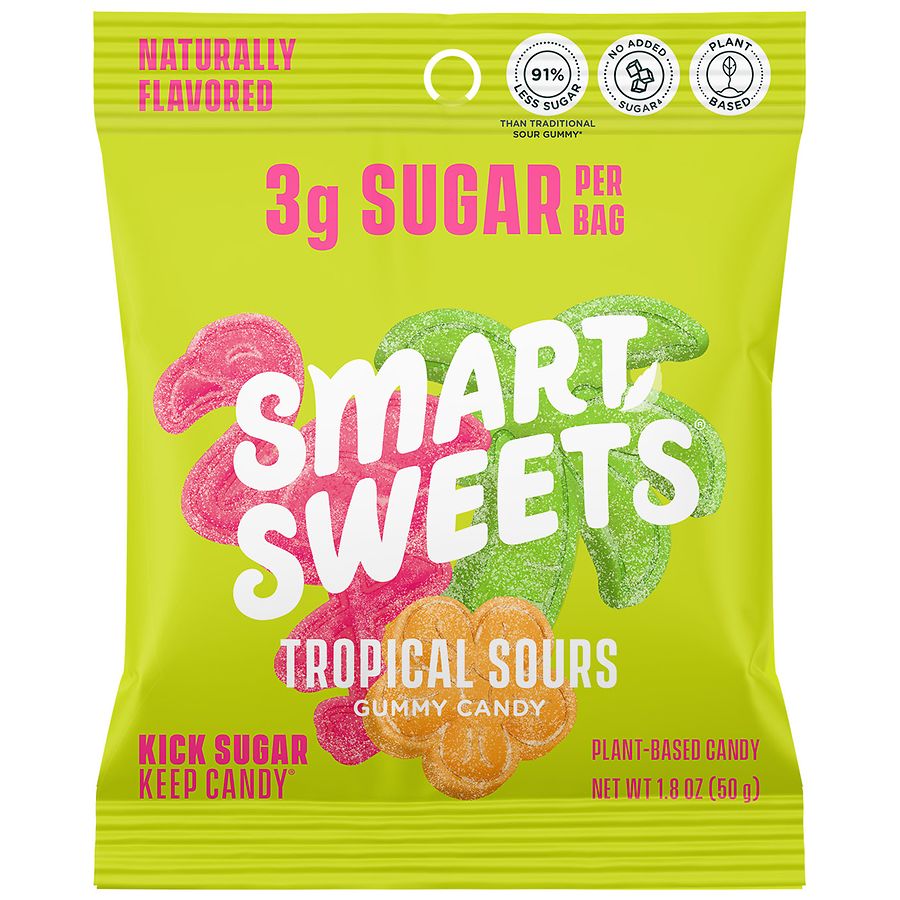 SmartSweets Tropical Sours Gummy Candy