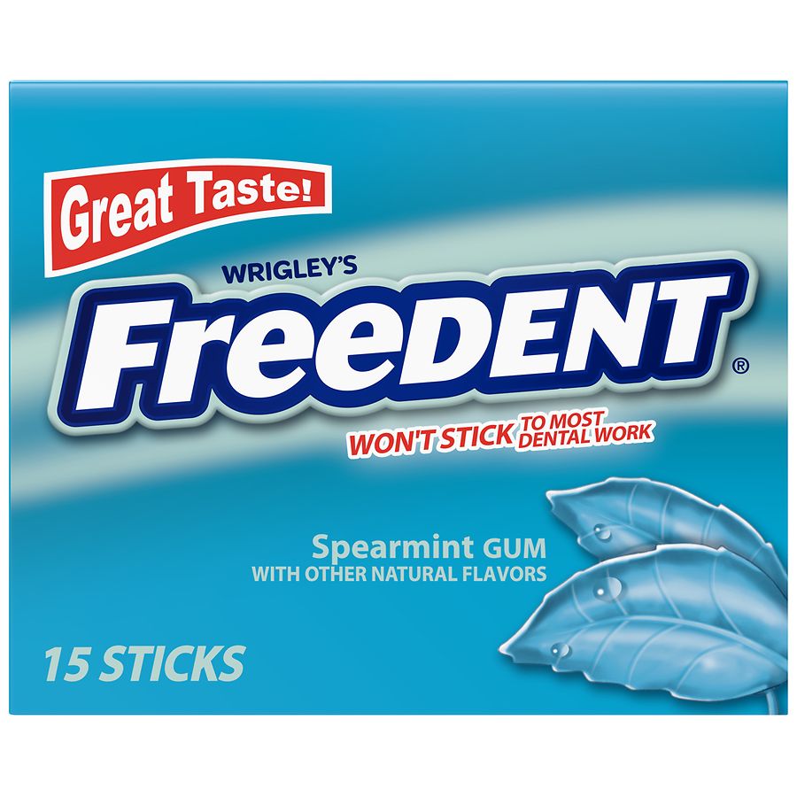 Freedent Gum Spearmint