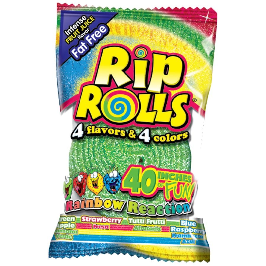 Rip Rolls Rainbow Reaction Candy