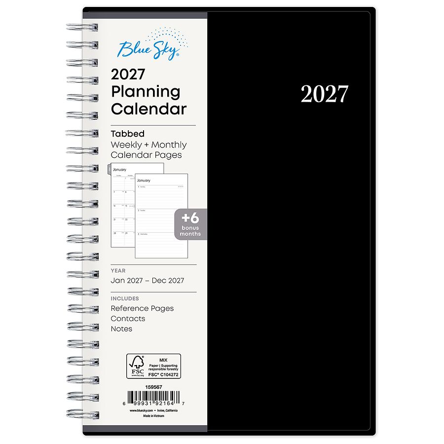 Blue Sky 2027 Planning Calendar