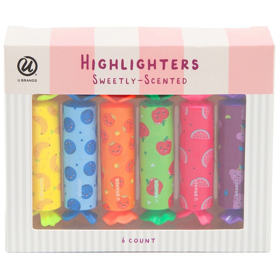 U Brands Mini Sweetly-Scented Highlighters