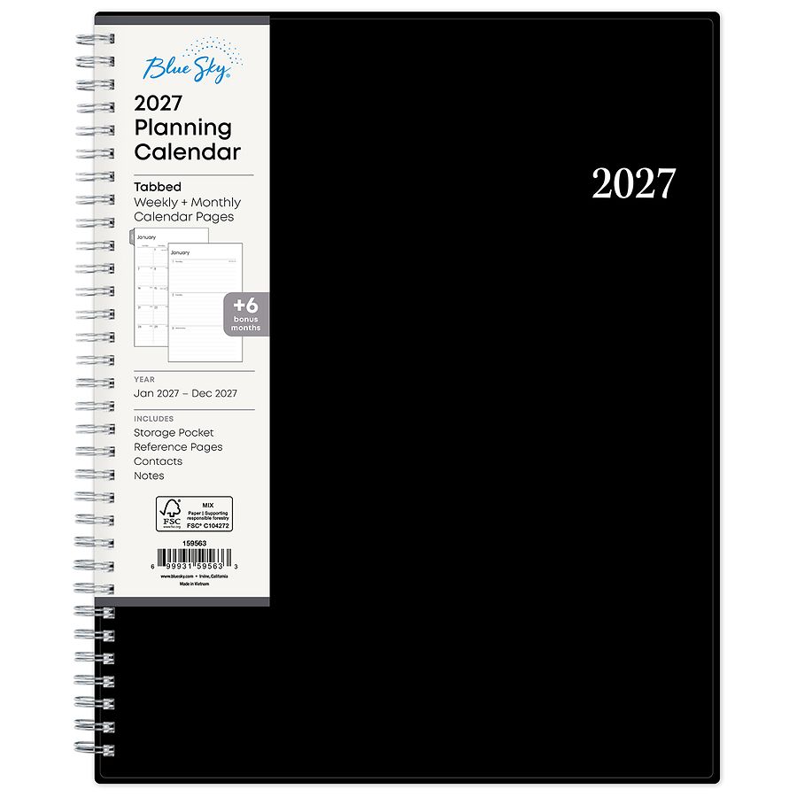 Blue Sky 2027 Planning Calendar