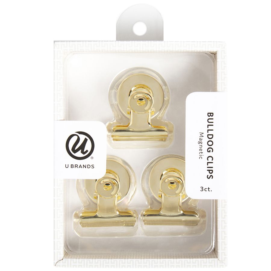 U Brands Magnetic Bulldog Binder Clips