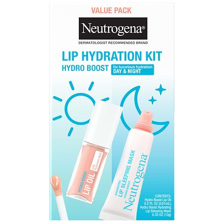 Neutrogena Makeup Lip Mask and Lip Oil Duo Set  10 set