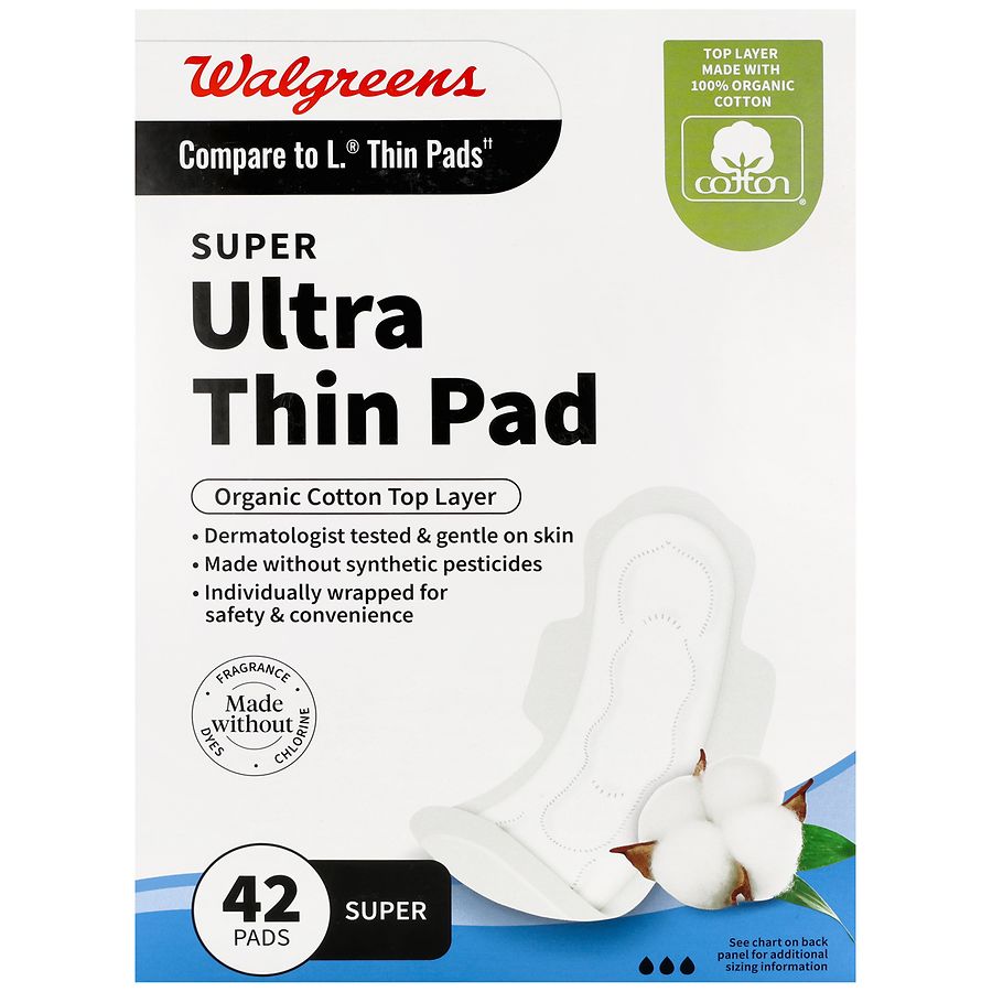 Walgreens Super Ultra Thin Pads