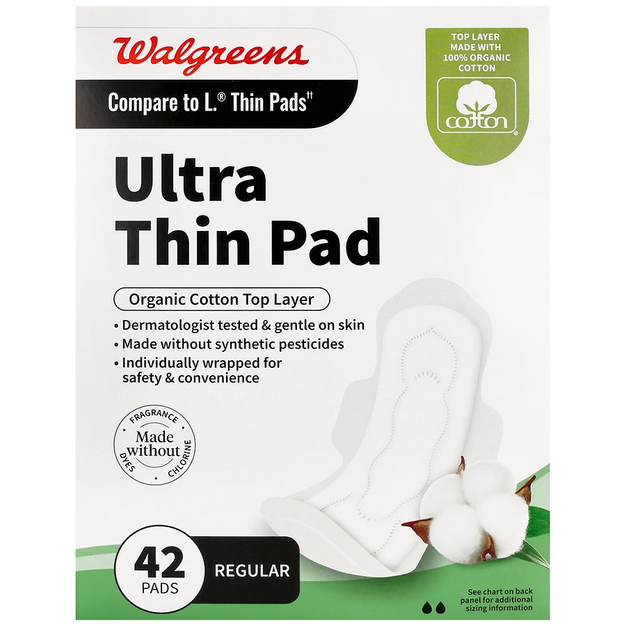Walgreens Regular Ultra Thin Pads