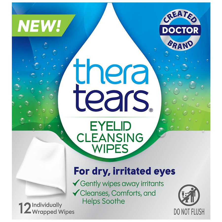 TheraTears Eye Cleansing Wipes