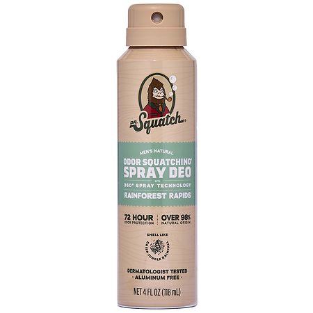 Dr. Squatch Spray Deodorant Rainforest Rapids