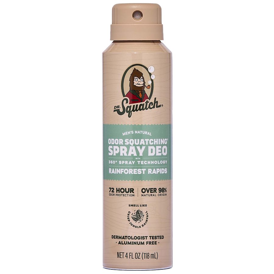 Dr. Squatch Spray Deodorant Rainforest Rapids