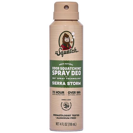Dr. Squatch Spray Deodorant Sierra Storm