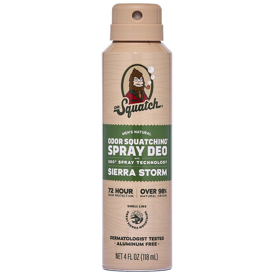 Dr. Squatch Spray Deodorant Sierra Storm