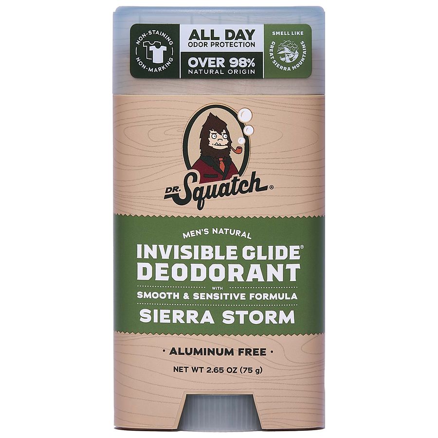 Dr. Squatch Invisible Glide Deodorant Sierra Storm