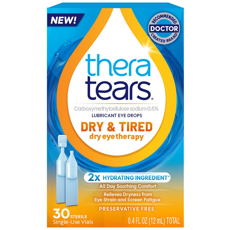 TheraTears Dry & Tired Preservative Free Drops